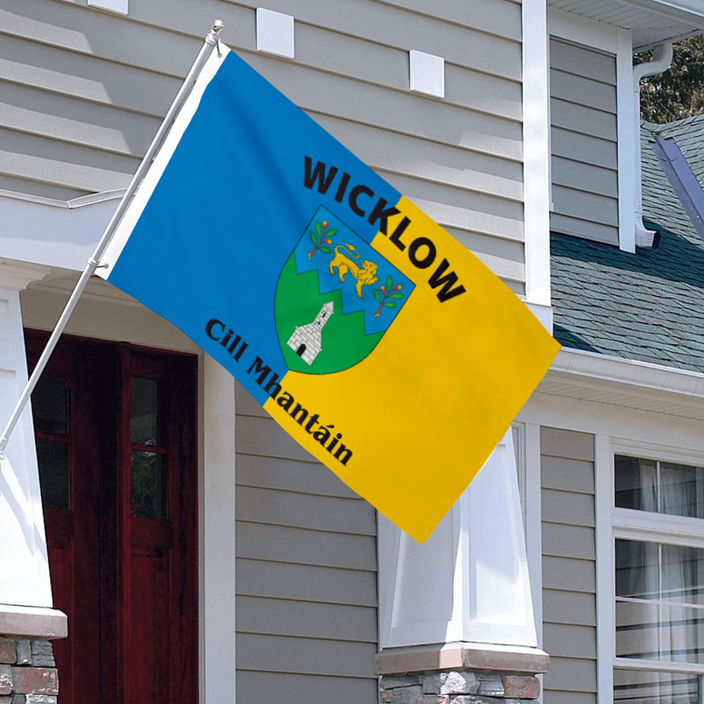 Wicklow Ireland County flag 3x5ft banner man cave