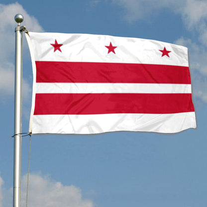 Washington, DC Theme Flag: 3x5ft Man Cave American Regional Culture-Style Banner