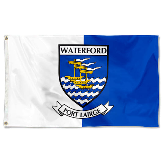 Waterford County Coat of Arms Ireland flag 3x5ft banner man cave