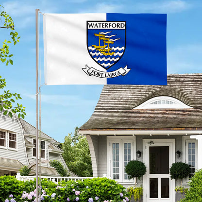 Waterford County Coat of Arms Ireland flag 3x5ft banner man cave
