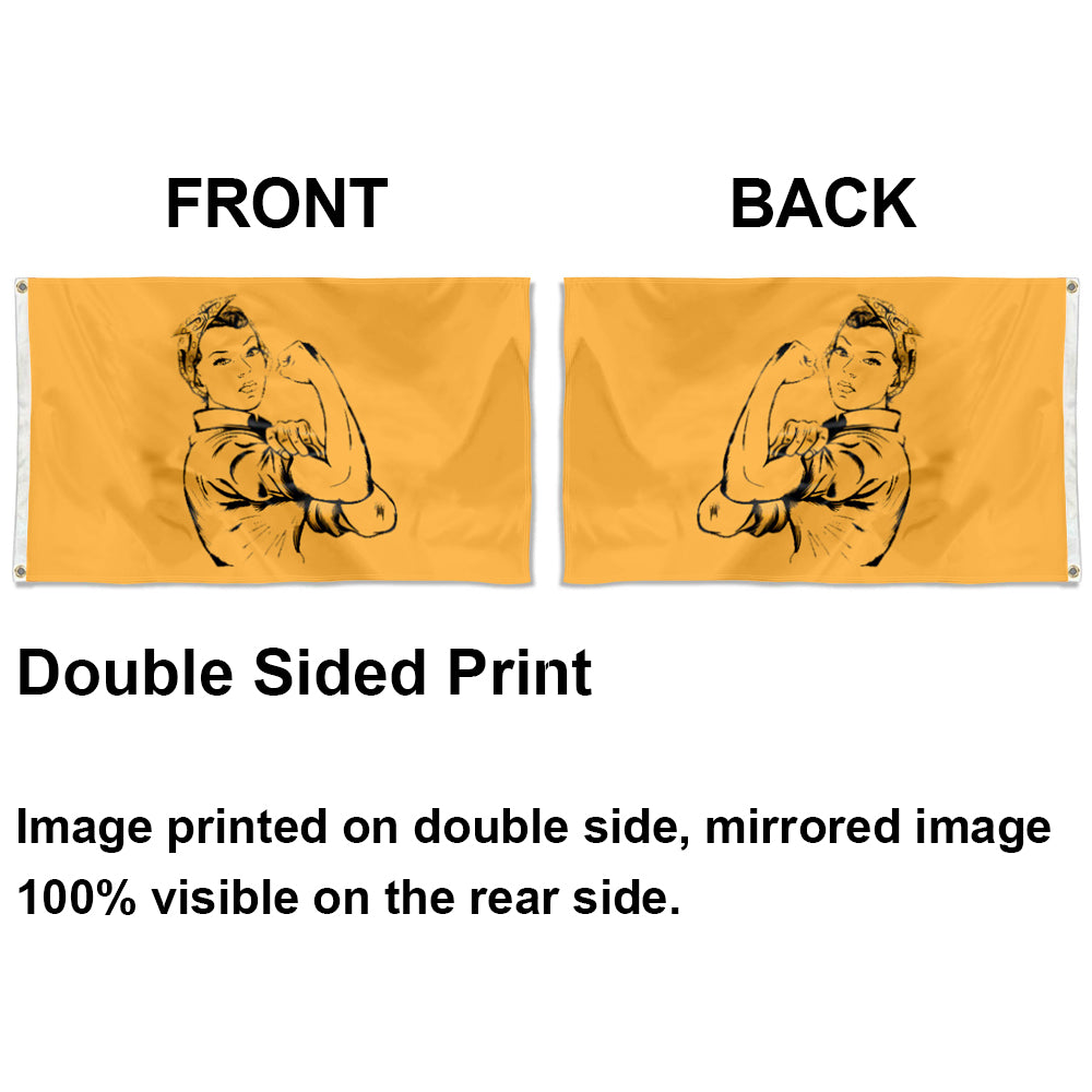 "We Can Do It" flag 3x5ft banner man cave