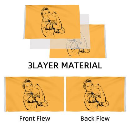 "We Can Do It" flag 3x5ft banner man cave