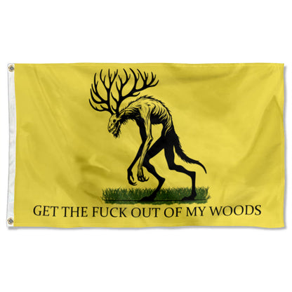 Wendsden flag get out of the Woods flags 3x5ft banner man cave