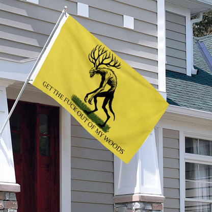 Wendsden flag get out of the Woods flags 3x5ft banner man cave