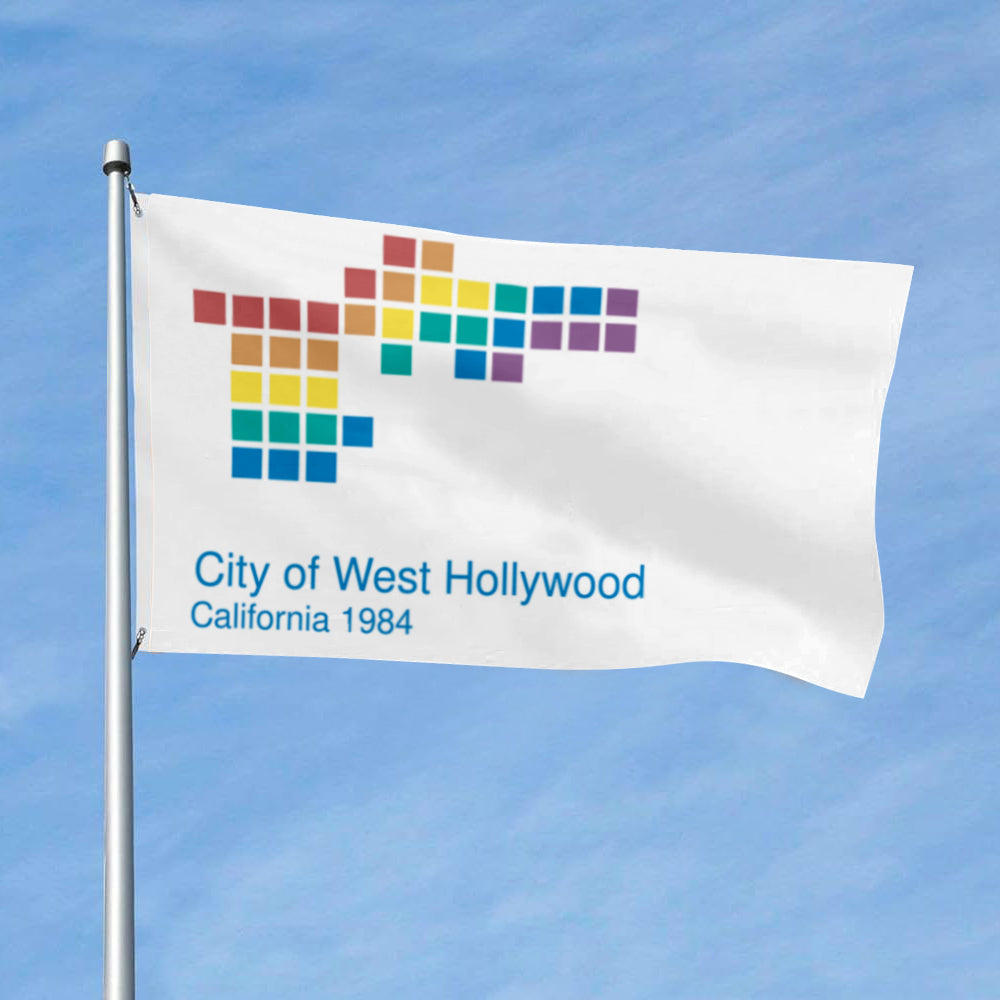 West Hollywood, California flag 3x5ft banner man cave