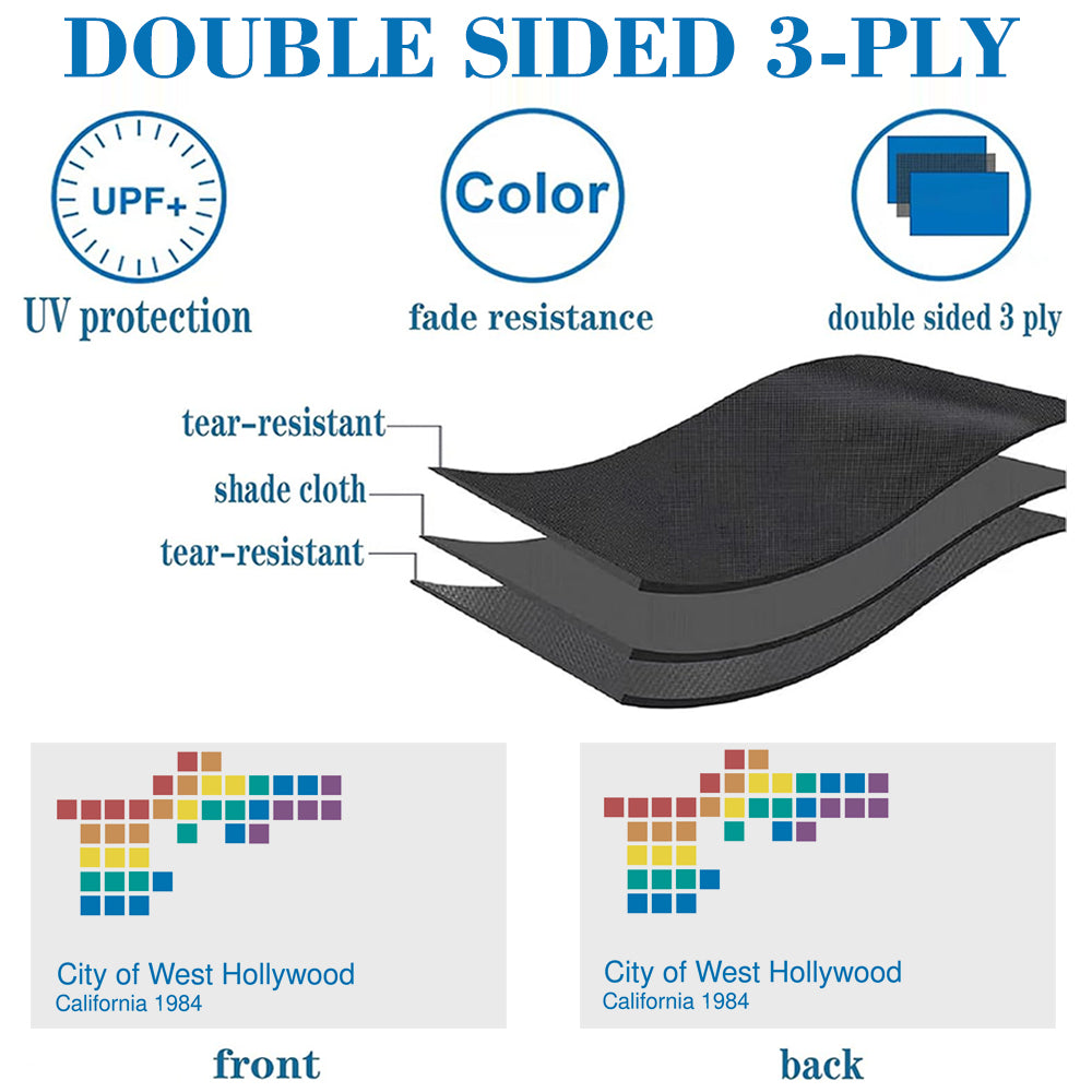 West Hollywood, California flag 3x5ft banner man cave