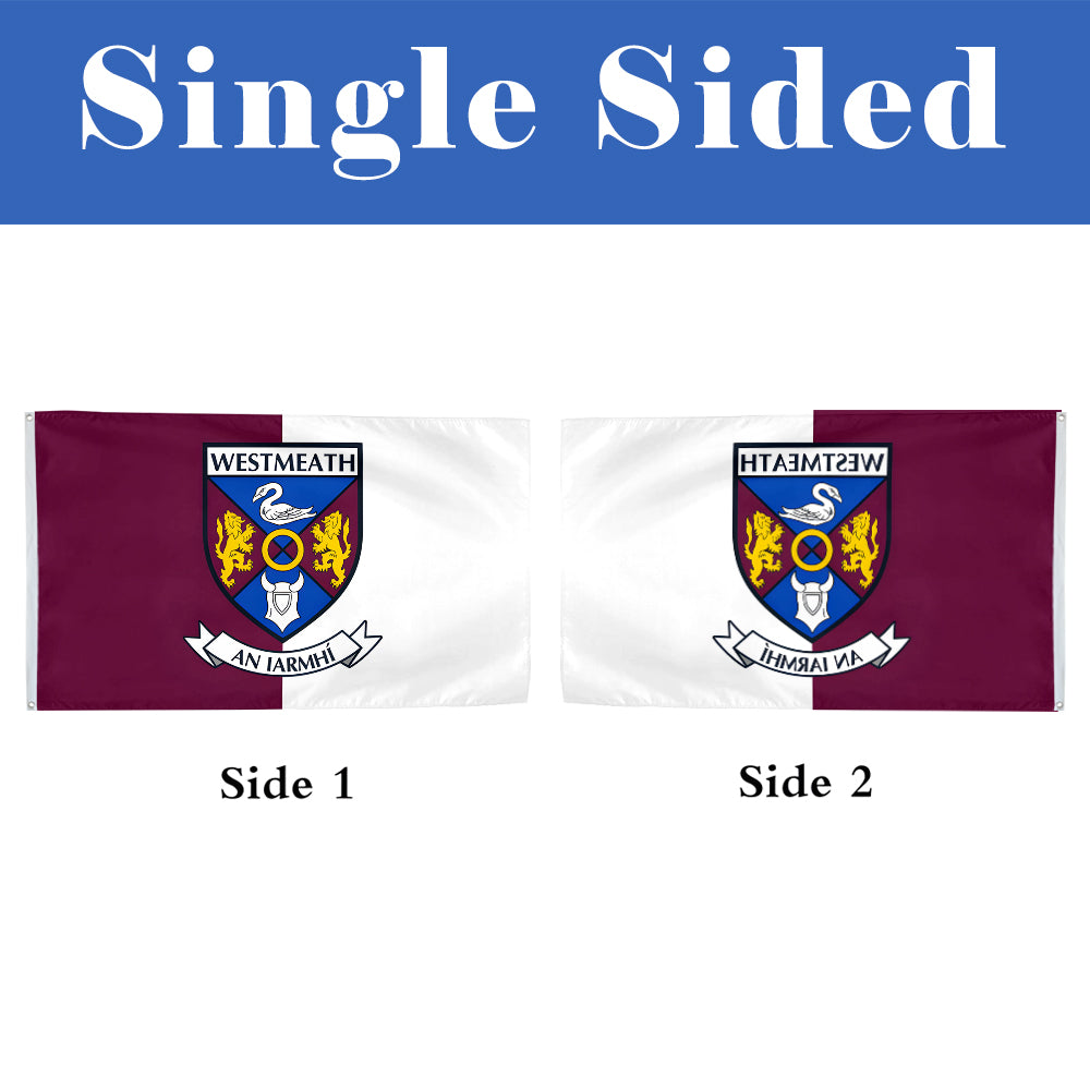 Westmeath County Coat of Arms Ireland flag 3x5ft banner man cave