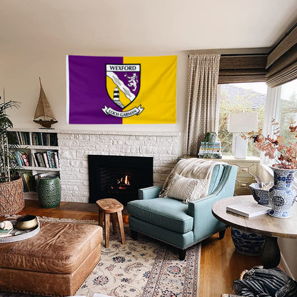 Wexford County Coat of Arms Ireland flag 3x5ft banner man cave