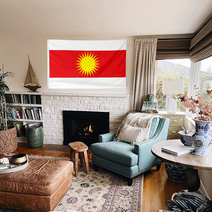 Yazidism flag 3x5ft banner man cave