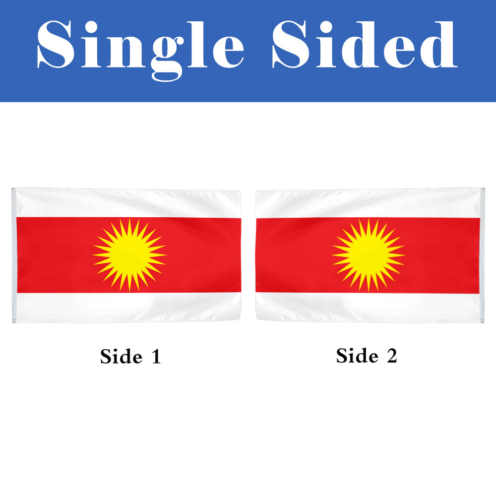 Yazidism flag 3x5ft banner man cave