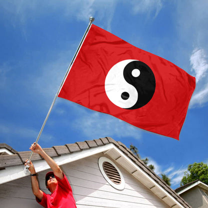 Yin Yang Sign flag 3x5ft banner man cave