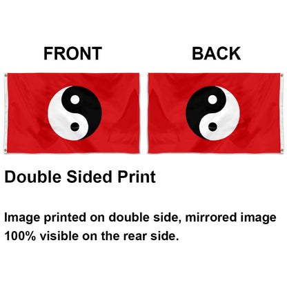 Yin Yang Sign flag 3x5ft banner man cave