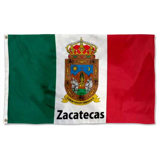 Zacatecas Mexico State flag 3x5ft banner man cave