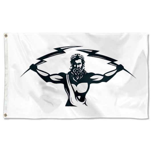 Zeus Thunder flag 3x5ft banner man cave