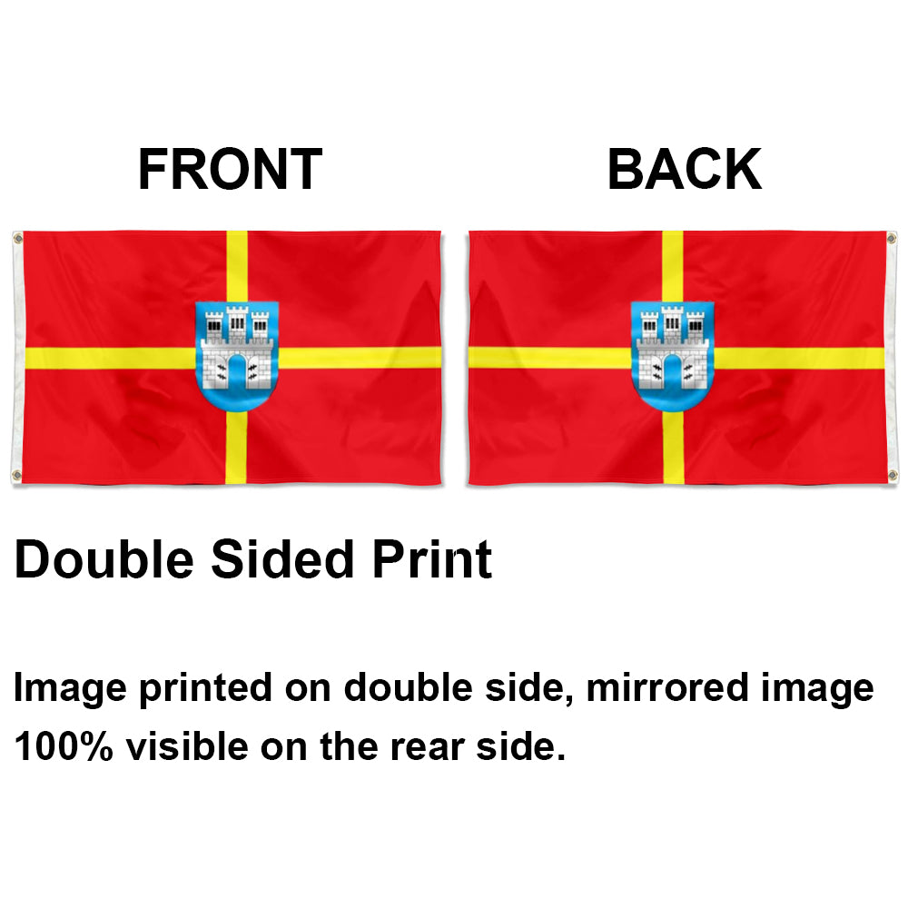 Zhytomyr flag 3x5ft banner man cave