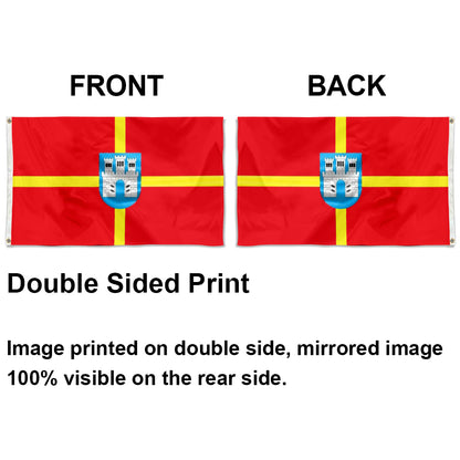 Zhytomyr flag 3x5ft banner man cave