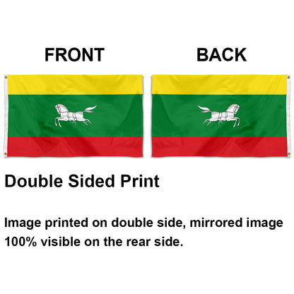 Zuidlaren, Netherlands flag 3x5ft banner man cave