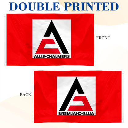 Allis-Chalmers flag (Tractor Farm Equipment) 3x5ft banner man cave