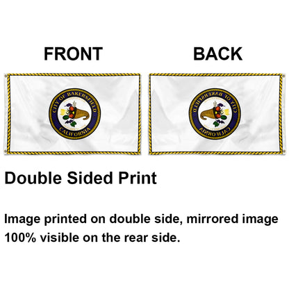 City fo Bakersfield flag 3x5ft banner man cave