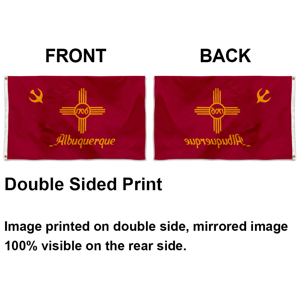 City of Albuquerque flag 3x5ft banner man cave