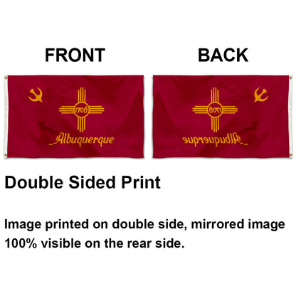 City of Albuquerque flag 3x5ft banner man cave