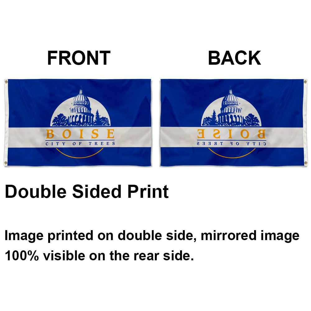 City of Boise flag 3x5ft banner man cave
