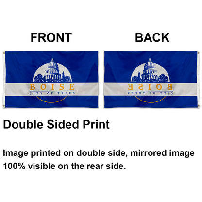 City of Boise flag 3x5ft banner man cave
