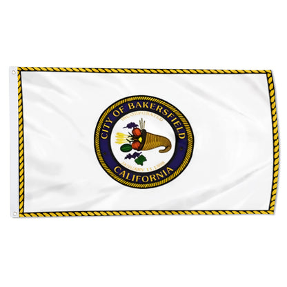 City fo Bakersfield flag 3x5ft banner man cave