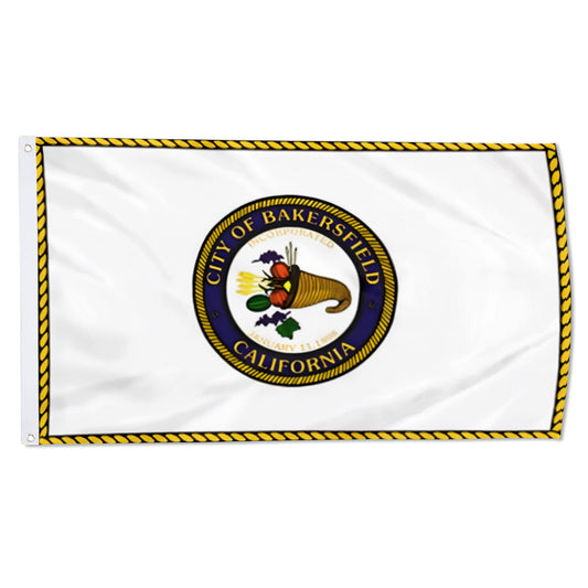 City fo Bakersfield flag 3x5ft banner man cave