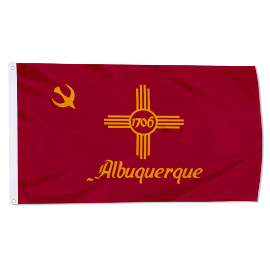 City of Albuquerque flag 3x5ft banner man cave