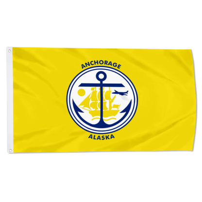 City of Anchorage flag 3x5ft banner man cave