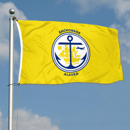 City of Anchorage flag 3x5ft banner man cave