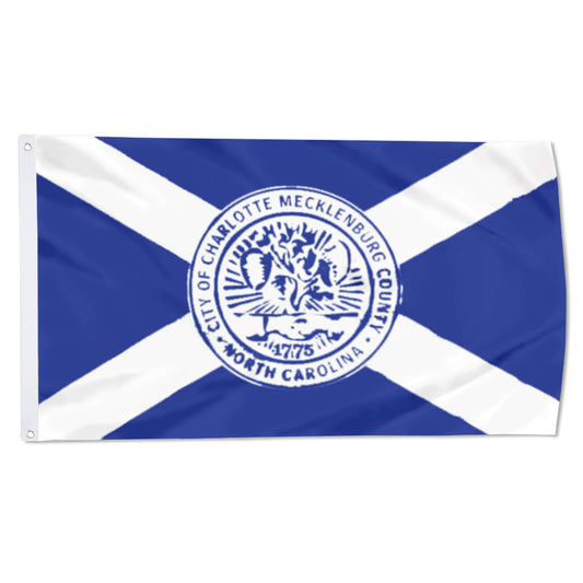 City of Charlotte flag 3x5ft banner man cave
