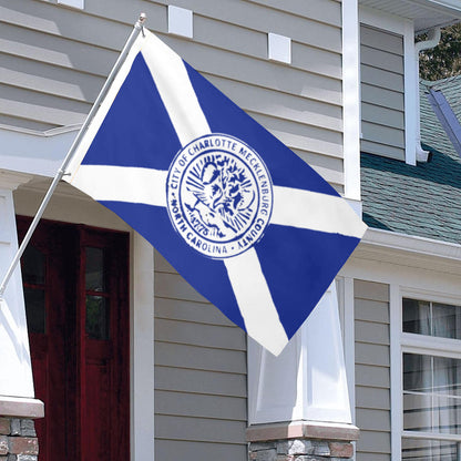 City of Charlotte flag 3x5ft banner man cave