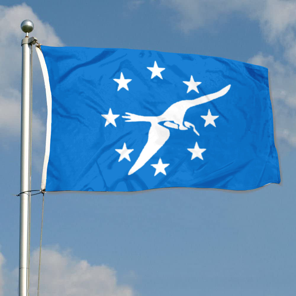 City of Corpus Christi (Texas, USA) Flag: 3x5ft Man Cave American Texas Coastal Bird Style Decor Banner