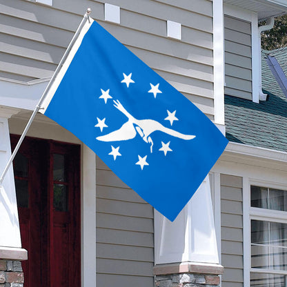 City of Corpus Christi (Texas, USA) Flag: 3x5ft Man Cave American Texas Coastal Bird Style Decor Banner